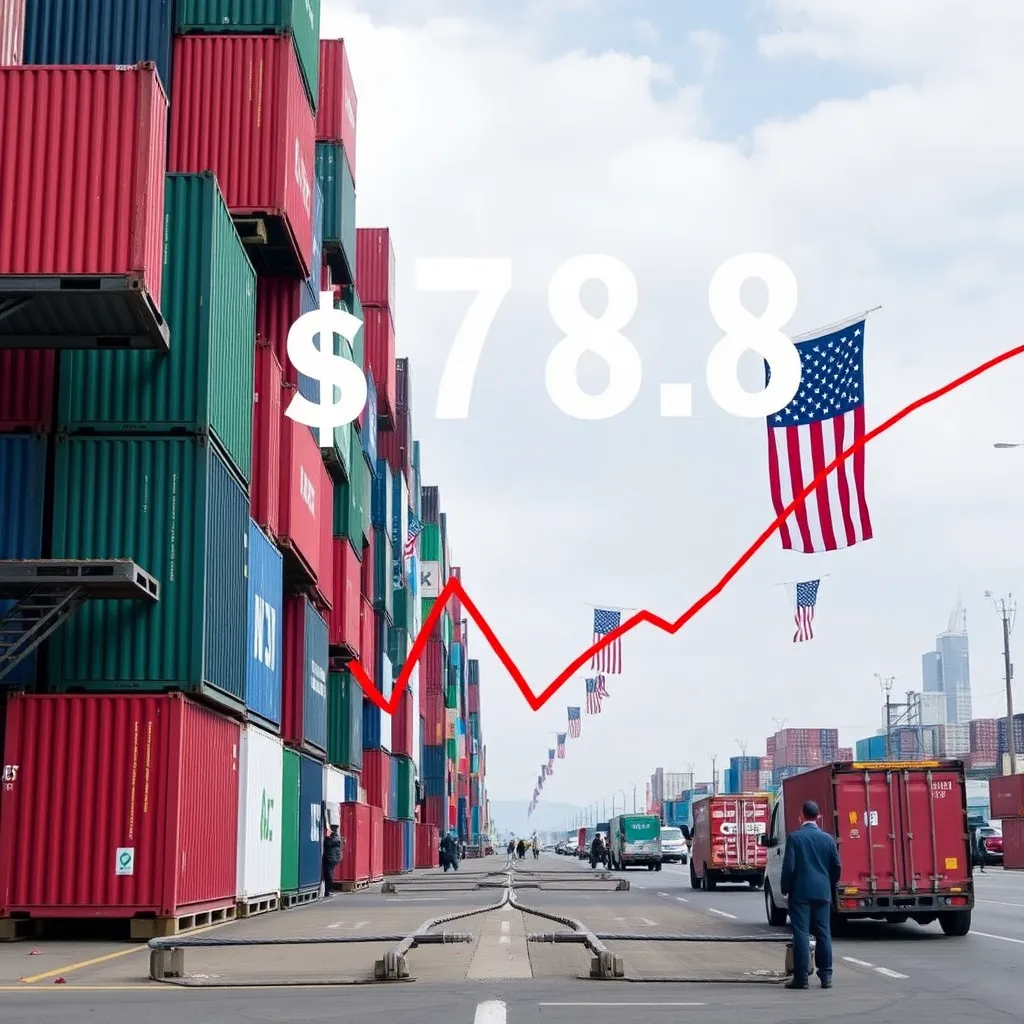 U.S. Trade Deficit Widens to $78.8 Billion, Largest in Two Years: